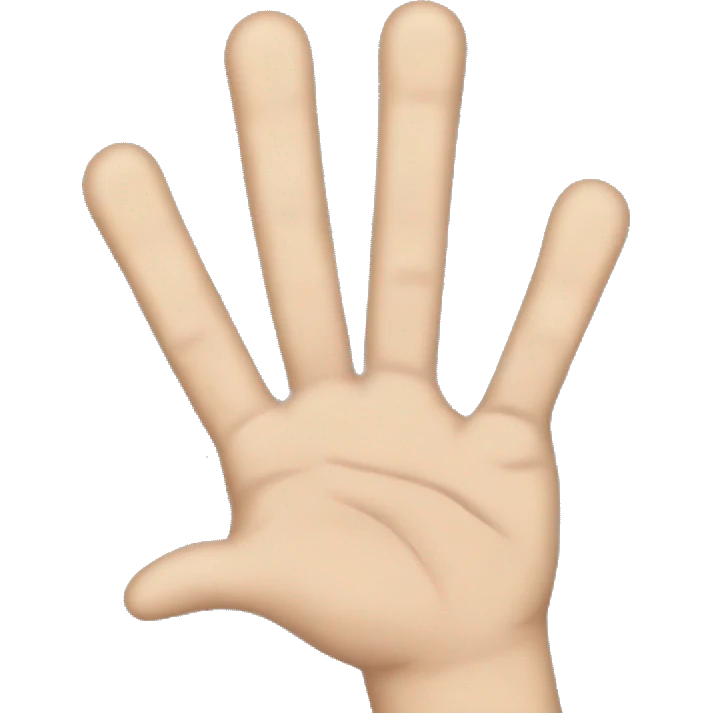 Los Ángeles fingers emoji