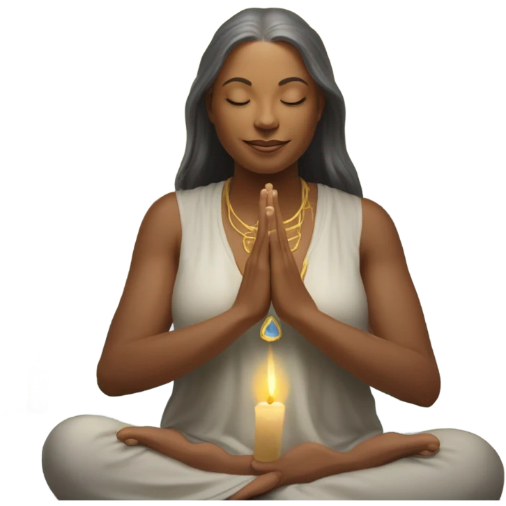 Spiritual healing  emoji