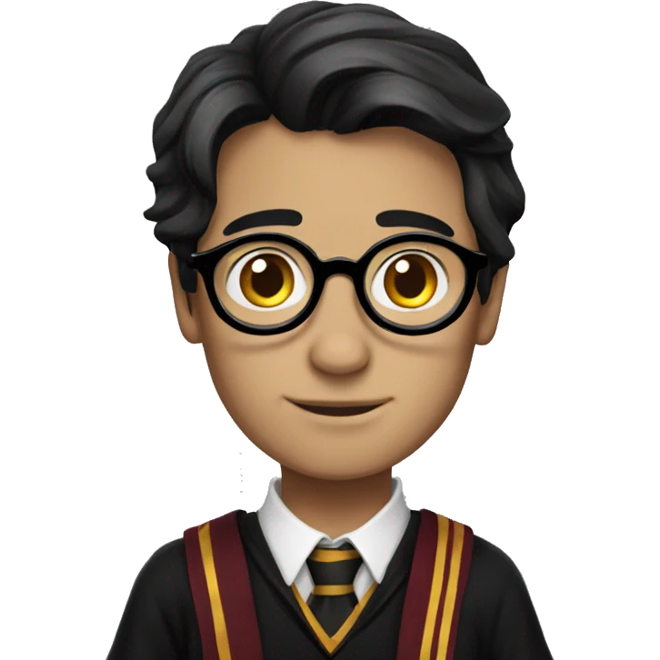 Harry Potter wearing a dress  emoji