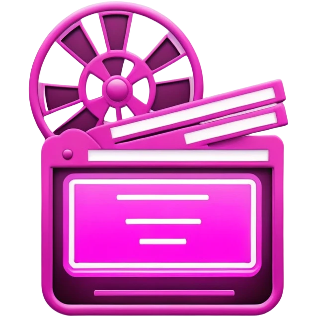 Pink Cinema  emoji
