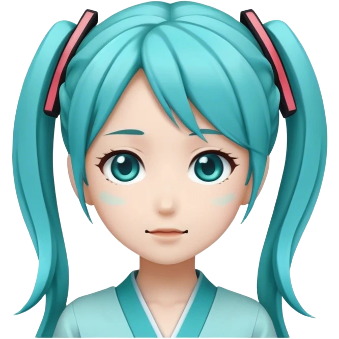 Miku  emoji