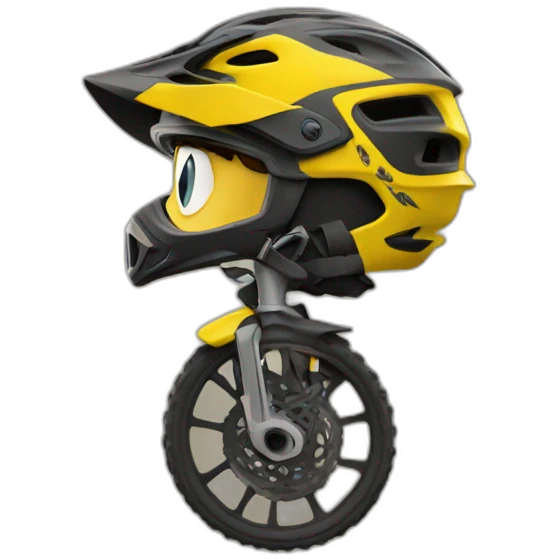 enduro mountain biker emoji
