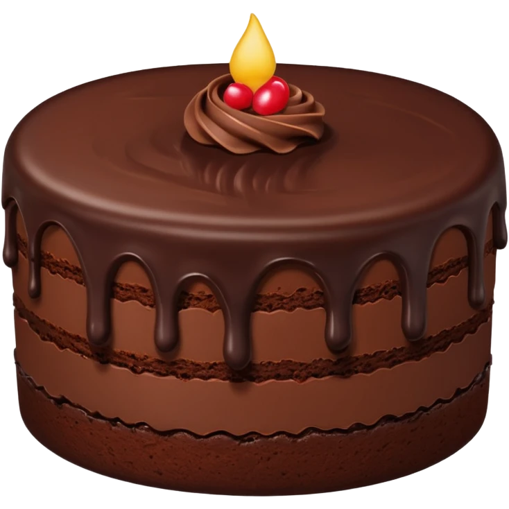 Chocolate cake a piece emoji
