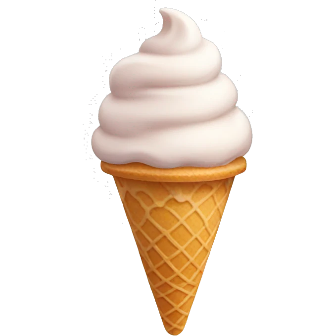 ice cream emoji