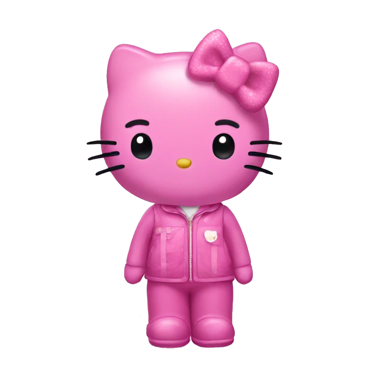 hello kitty pink emoji