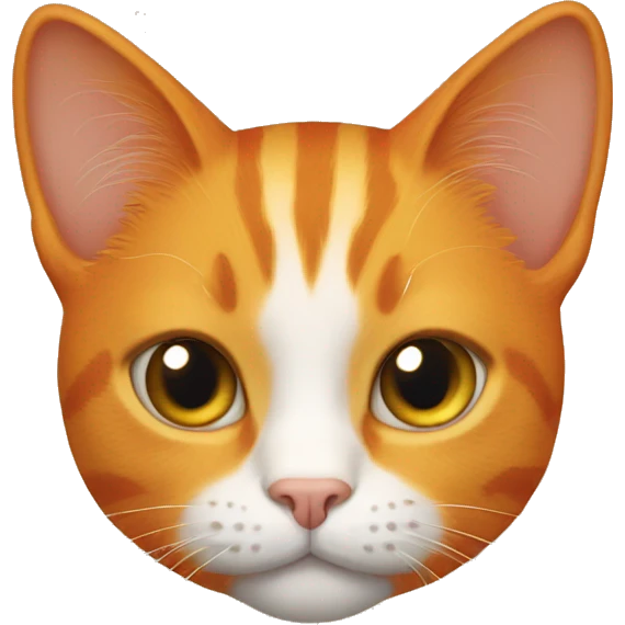Orange cat emoji