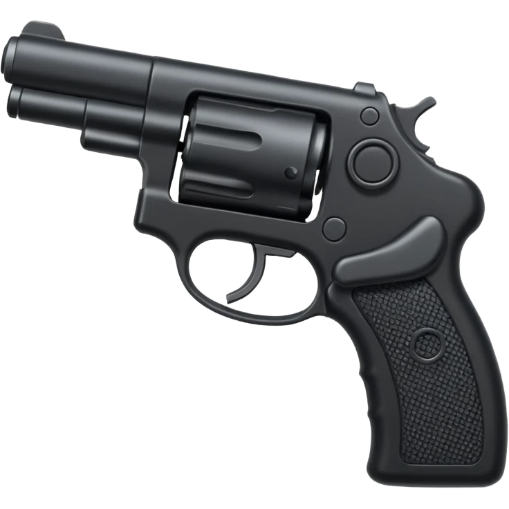 Black gun  emoji