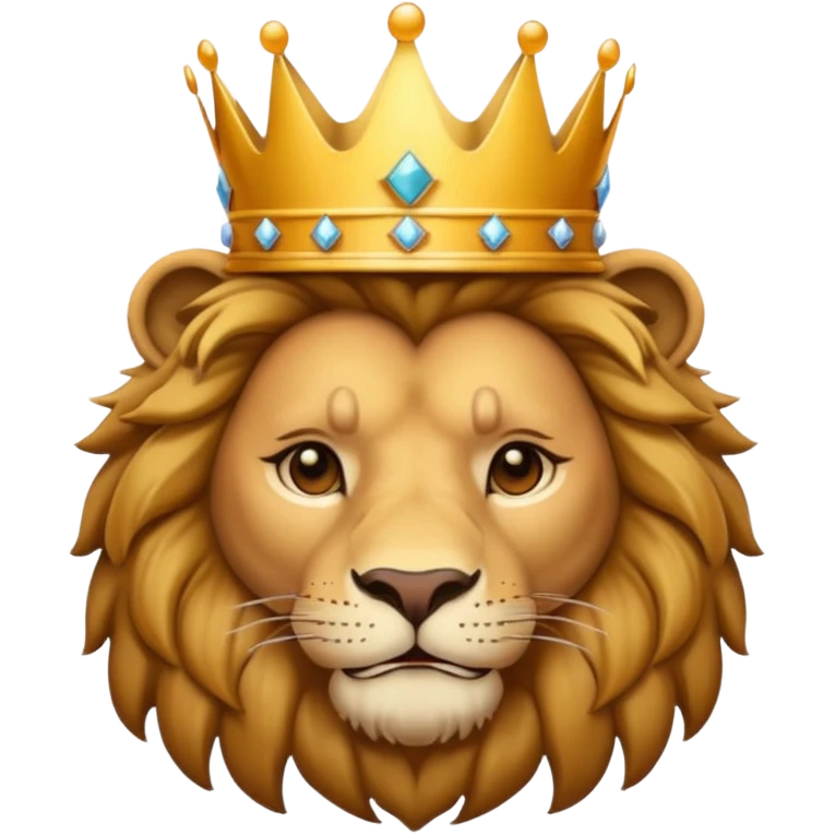 Lion weating emoji