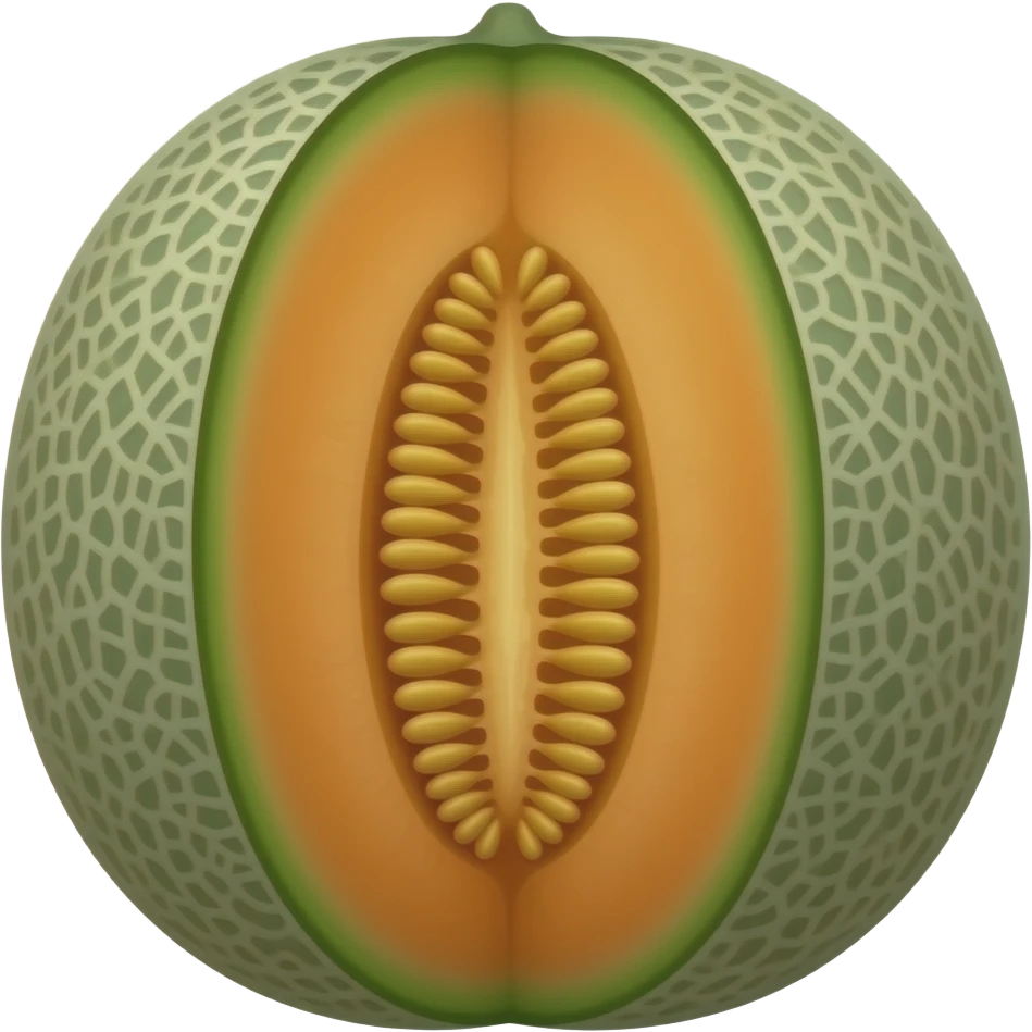 A whole Canteloupe emoji