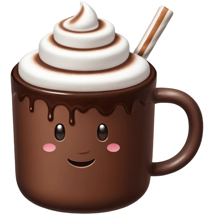 마쉬멜로우 핫초코 emoji