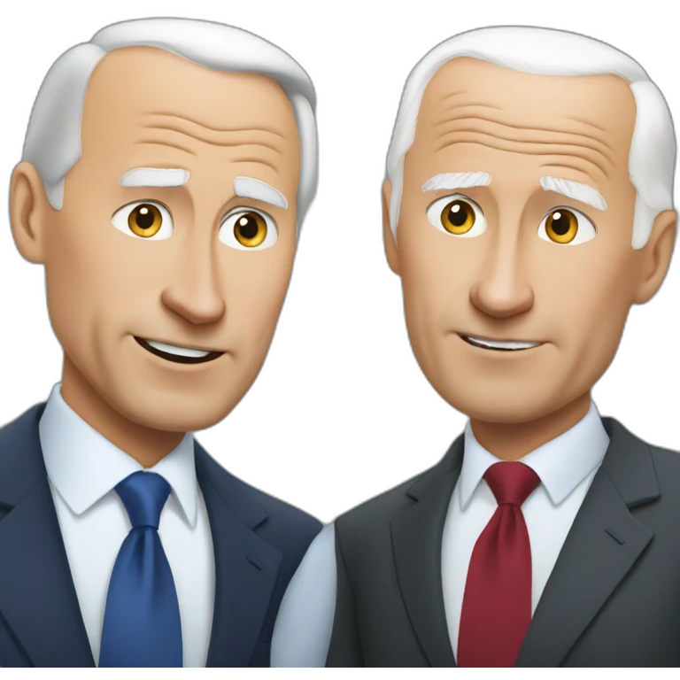 Putin fight with biden emoji
