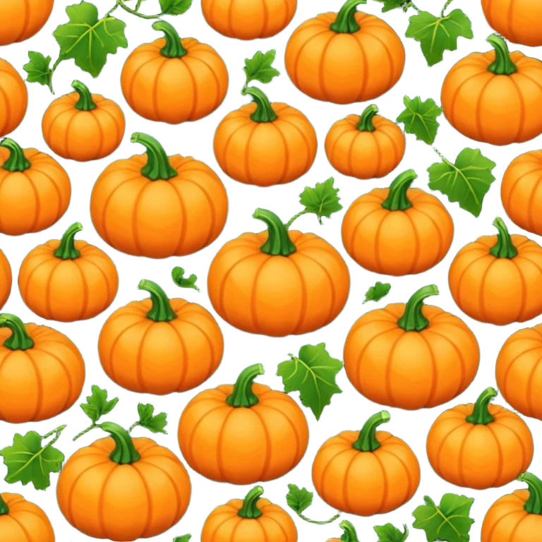 Pumpkin patch emoji