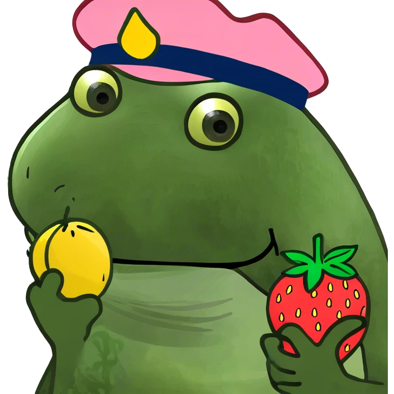 Strawberry lemon soda can emoji