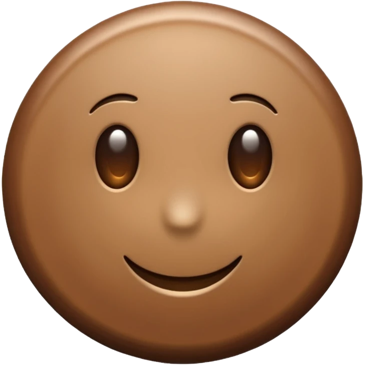 button without eyes emoji