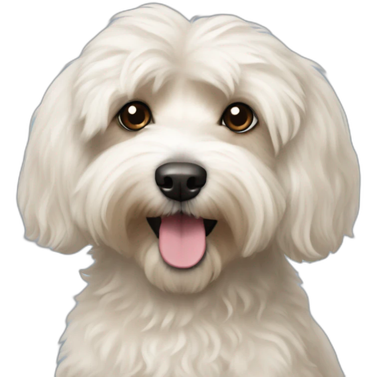 havanese poodle mix emoji