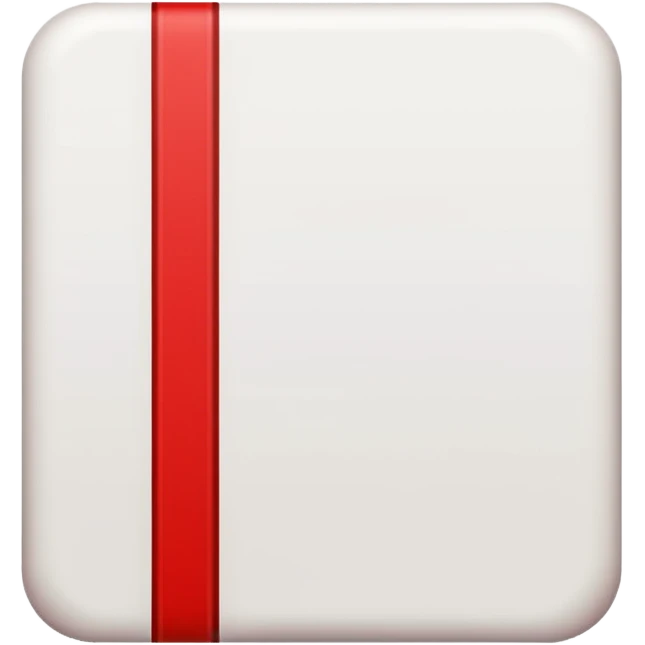 Red line painting emoji