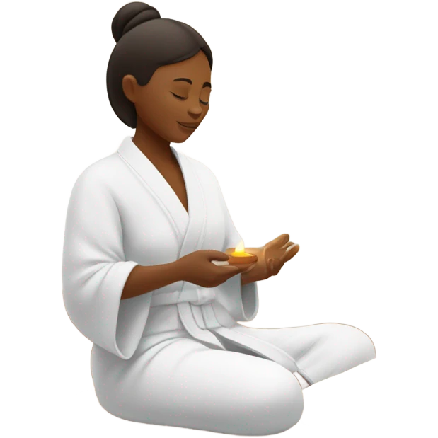 Spa time emoji