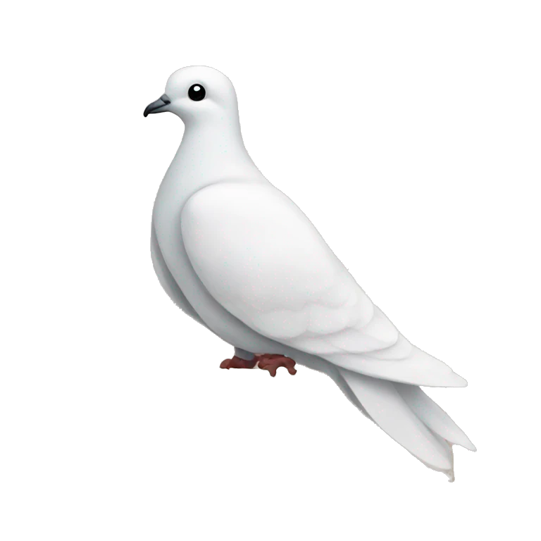Dove letter emoji