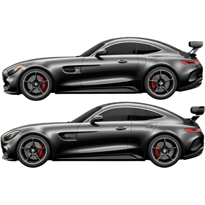 a black 4 door amg gt43 side view emoji emoji
