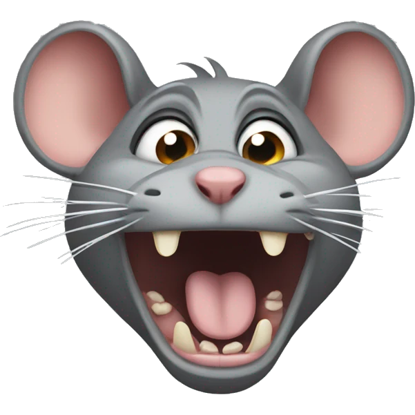 Insane rat emoji