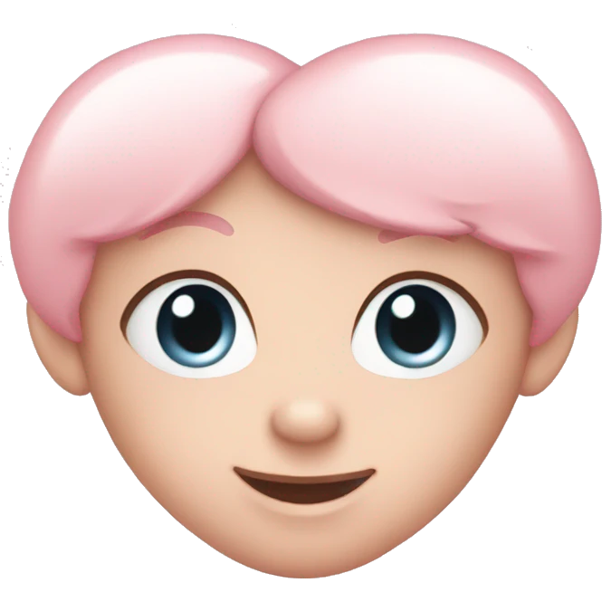 baby pink heart emoji
