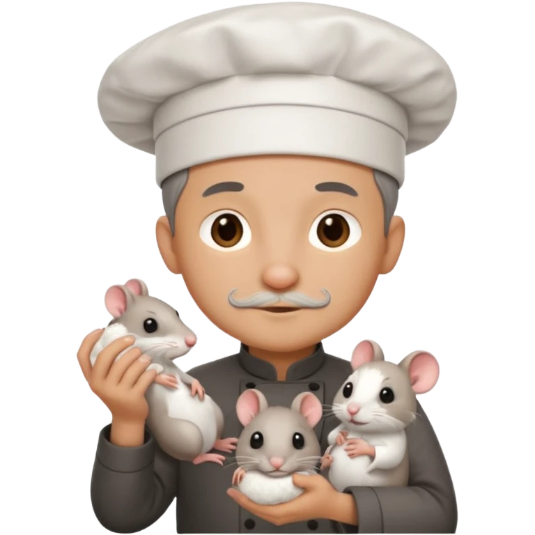 chef with rat emoji