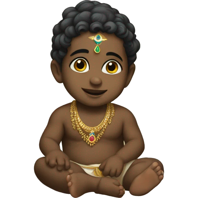 Baby Krishna emoji
