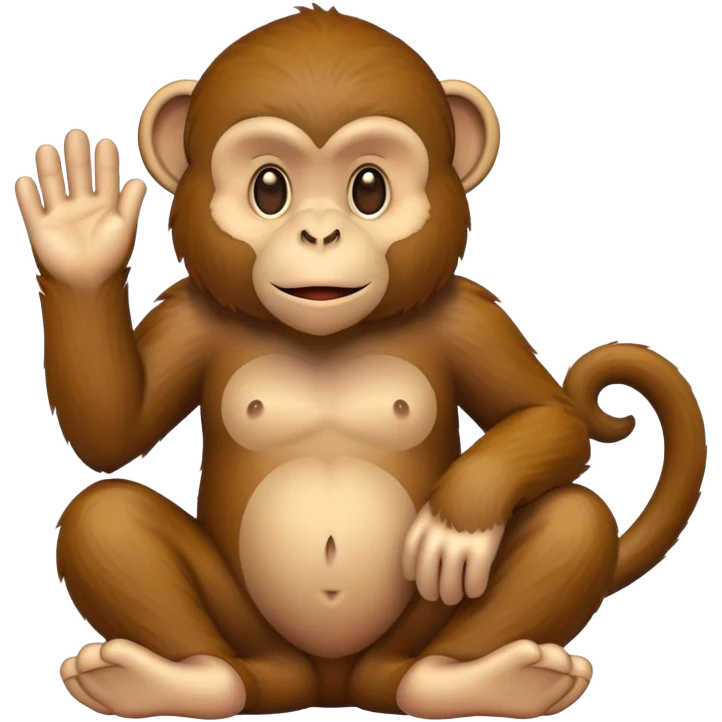 big monkey emoji