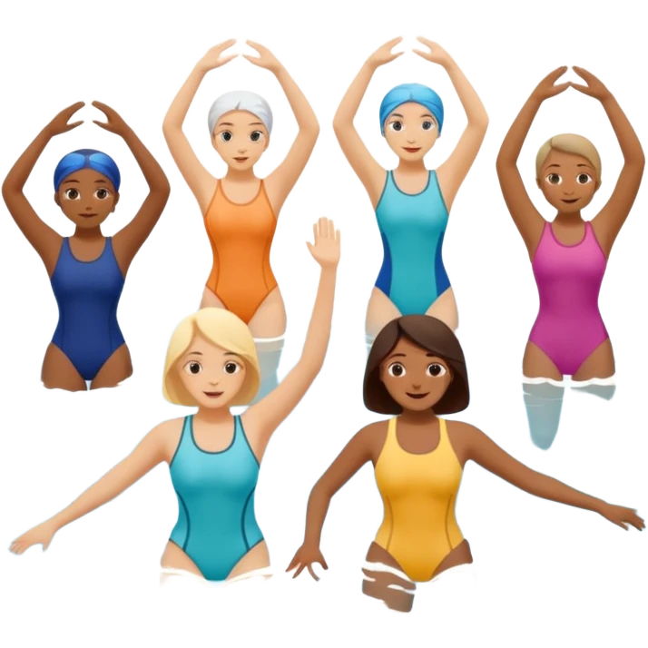 Water aerobics emoji