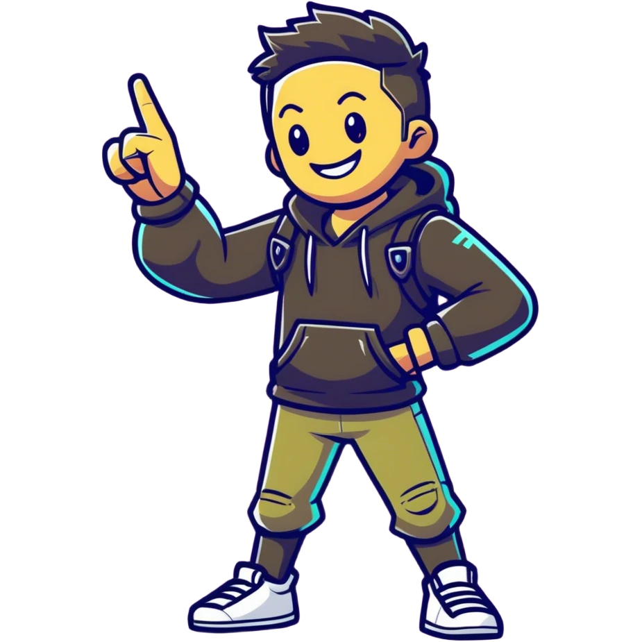 Laughing fortnight guy emoji