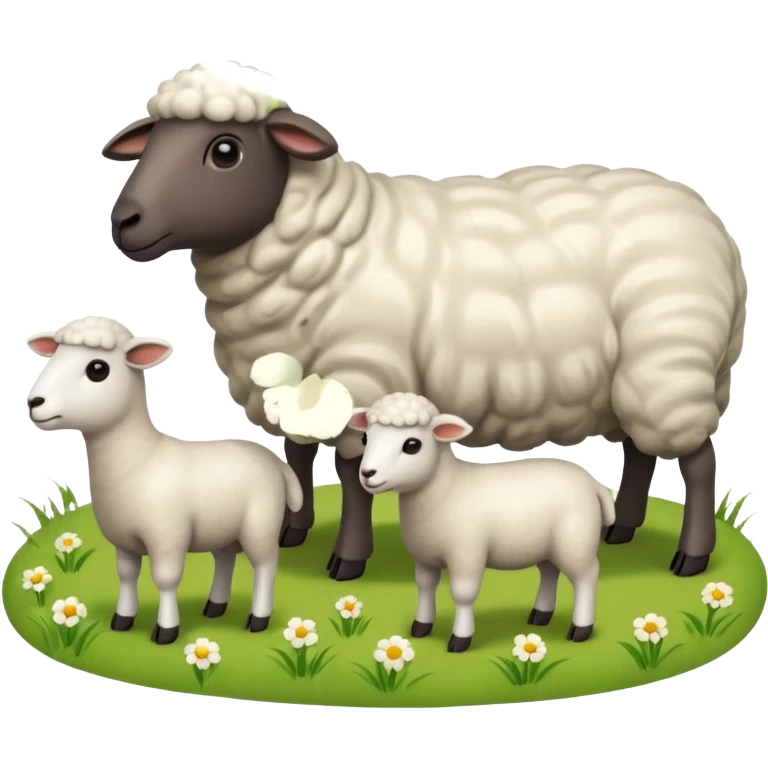flock of sheep emoji