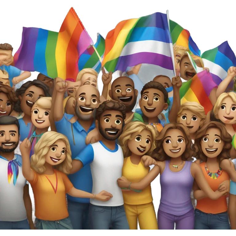 Israel pride emoji