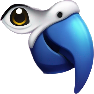 lisa frank parrot emoji