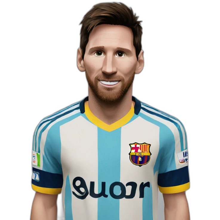 Messi enojado emoji