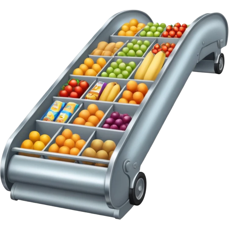 CONVEYER BELT TILL SHOPPING emoji