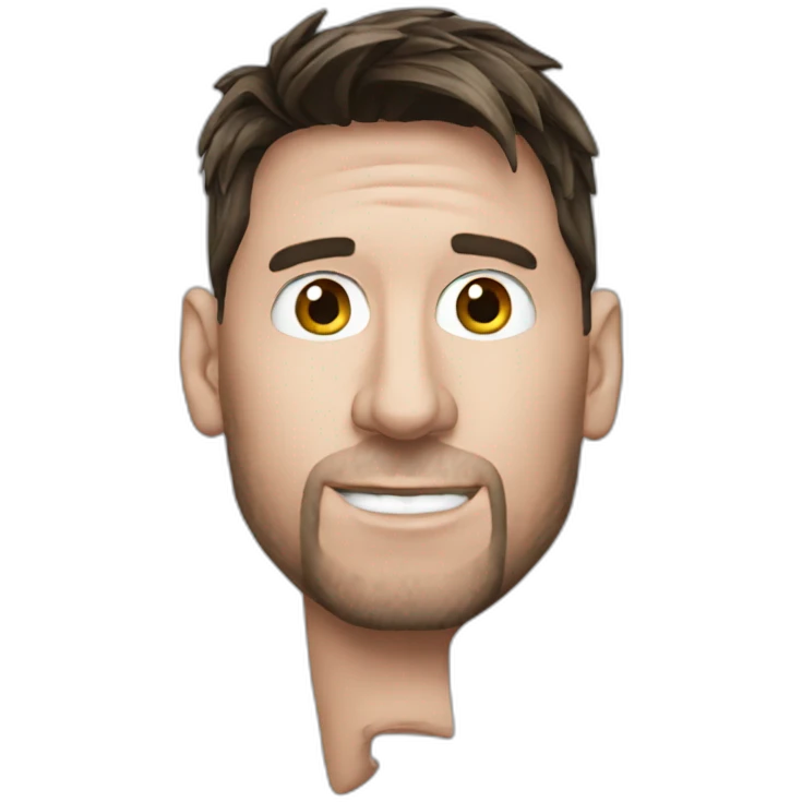 Messi Popping emoji