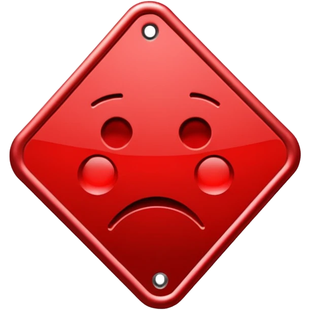 error sign emoji