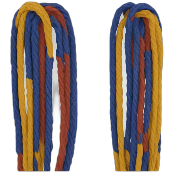 Orthodox cords with Serbian colours emoji