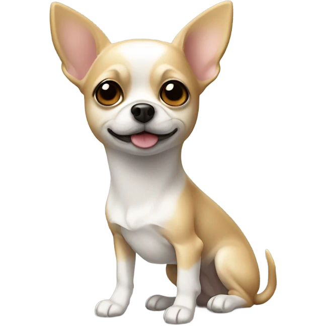 chihuahua Westie mix breed dog emoji