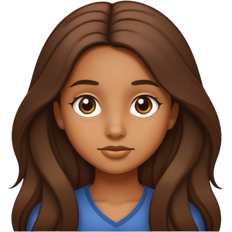 brown girl emoji