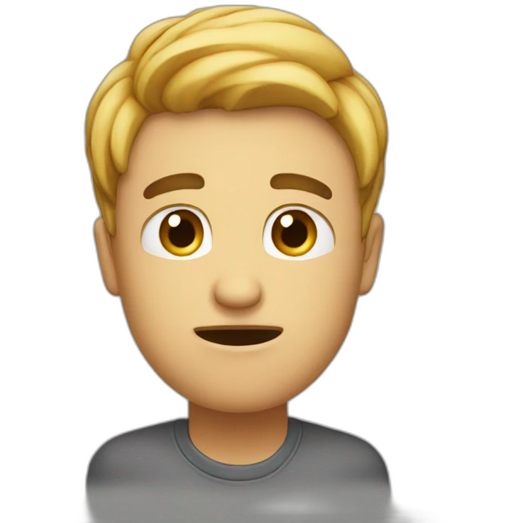 be nervous and ignore emoji