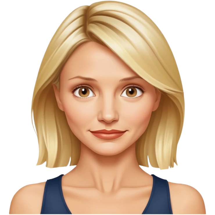 Cameron Diaz ￼ emoji