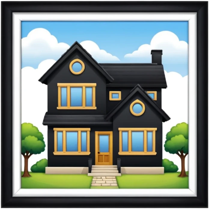 interior de una casa emoji