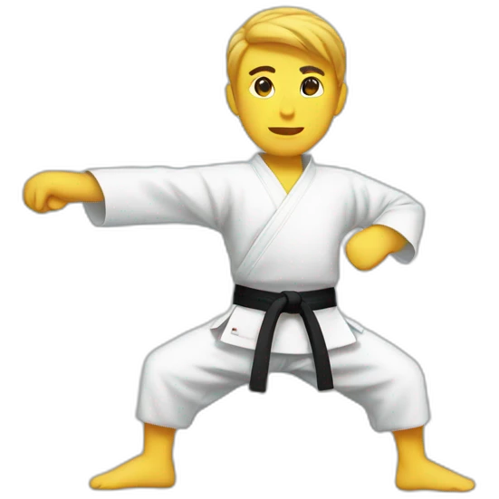 karate emoji
