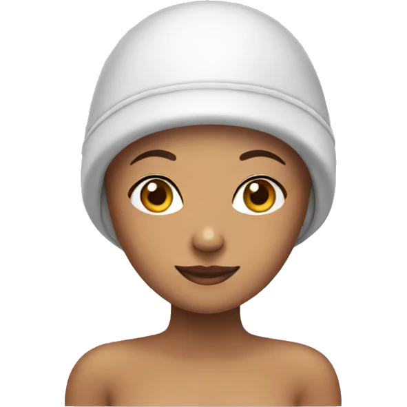 woman with bathing cap emoji