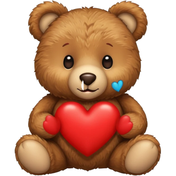 Beertje met een hart  emoji