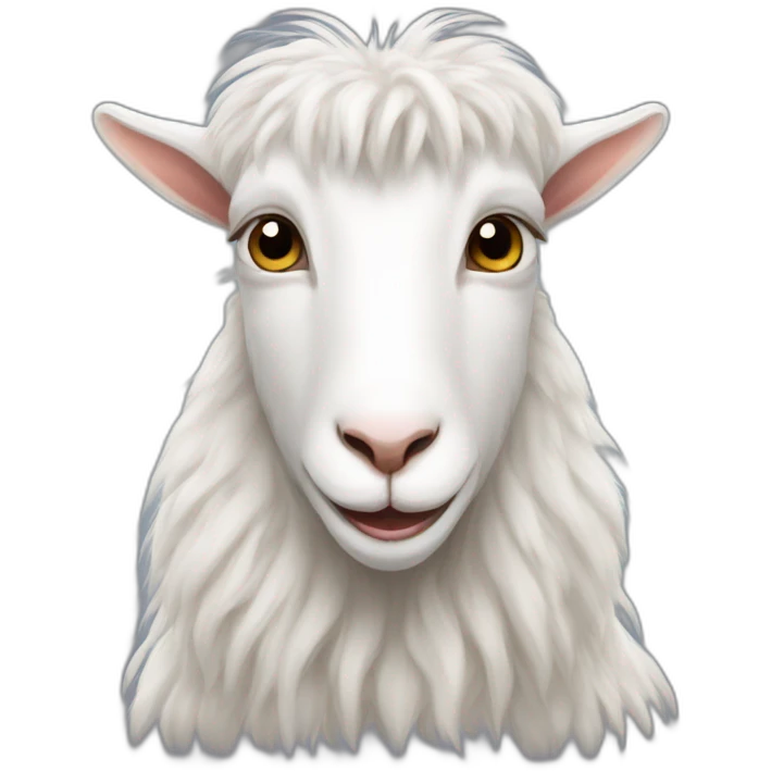 Angora goat emoji