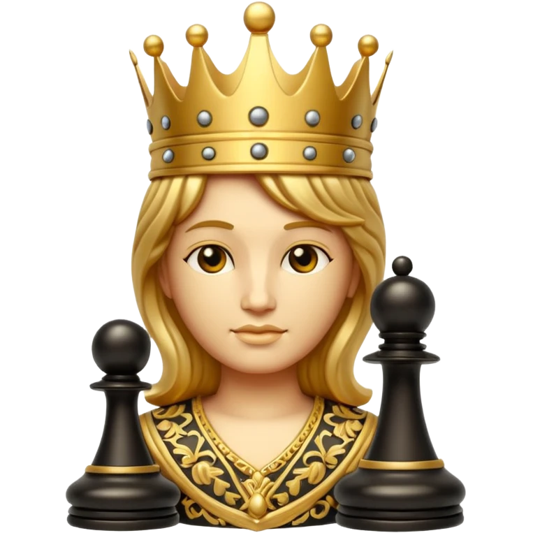 Chess king emoji