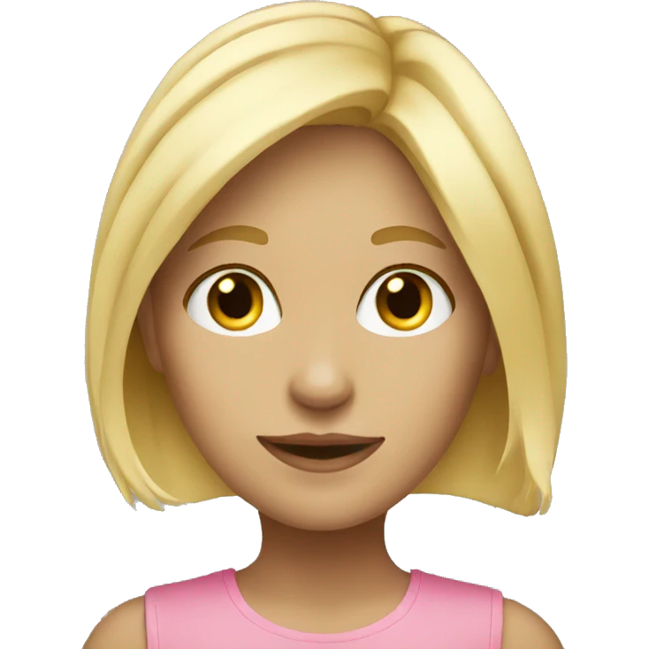 blonde girl emoji