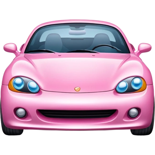 A car with breasts emoji
